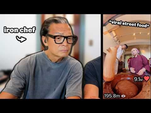 Iron Chef Dad Judges Viral Street Food. thumbnail