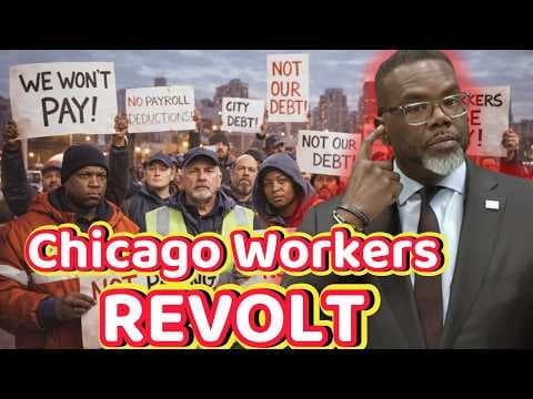 🚨"We're NOT Paying" - Brandon Johnson POWERLESS as Chicago Workers REFUSE to Pay Over $24 MILLION thumbnail