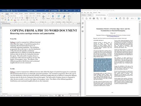 How to Remove Formatting Issues When Copying PDF to Word thumbnail