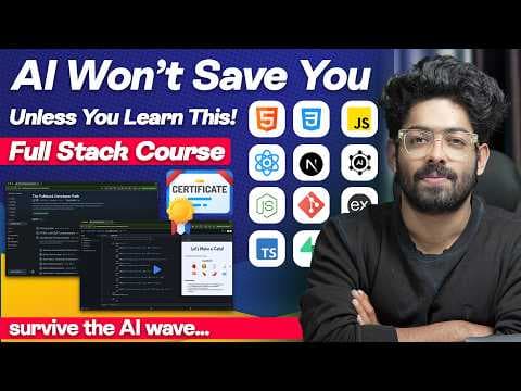 My Go-to Full Stack Developer Course for 2025! thumbnail