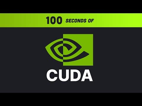 Nvidia CUDA in 100 Seconds thumbnail