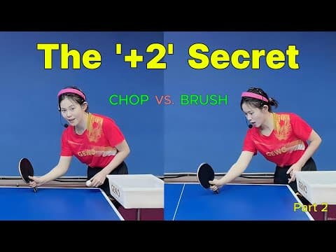The '+2' SECRETS to a Killer Chopping Hook Serve (3+2 Method, Part 2) thumbnail