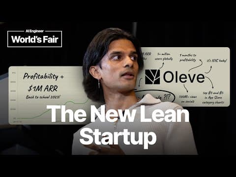 How Oleve Uses AI to Transform Lean Startups thumbnail