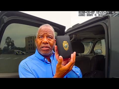 Federal Officer shows Badge... Cops Suspect Impersonator thumbnail