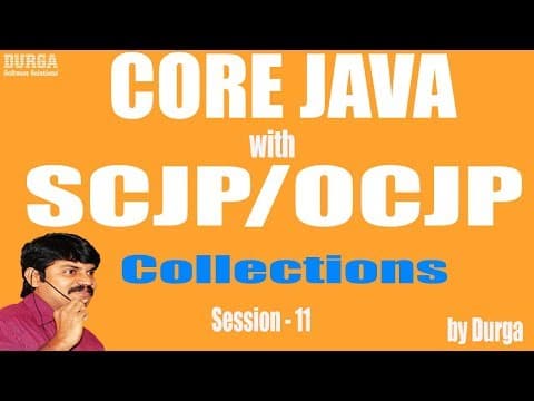 Core Java With OCJP/SCJP: Collections Part-11 || Map || Hashmap || linked Hashmap thumbnail