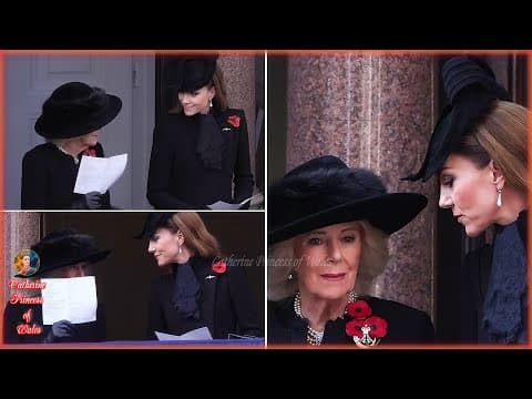 Catherine And Camilla’ Heartwarming Balcony Conversation Captures Hearts At Remembrance Sunday thumbnail