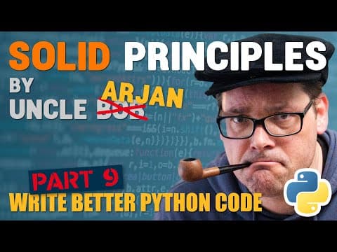 Uncle Bob’s SOLID Principles Made Easy 🍀 - In Python! thumbnail