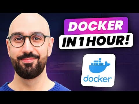 Docker Tutorial for Beginners thumbnail
