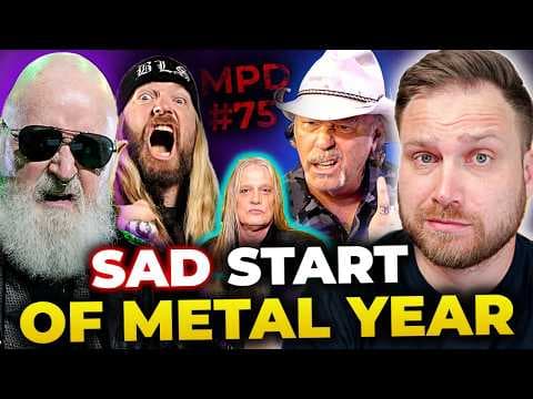 ANOTHER LOSS 😢 METALLICA & JUDAS PRIEST go mainstream, new LAMB OF GOD, ZAKK WYLDE & more | MPD75 thumbnail