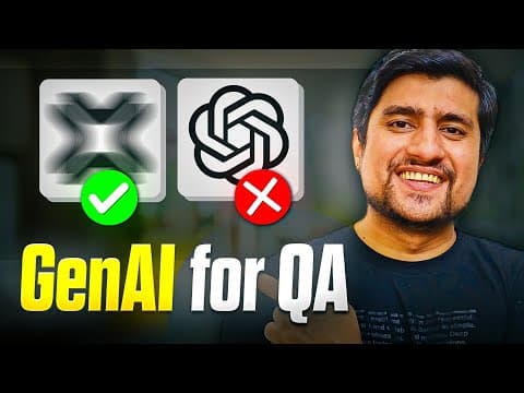 🤖 GenAI for QA & Automation Tester(SDET) thumbnail