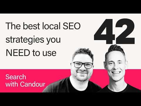 The Best Local SEO Strategies You Need To Do - Darren Shaw - SEO Podcast thumbnail