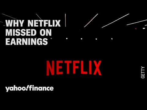 Netflix earnings: What investors need to know about the streaming giant's Q3 miss thumbnail