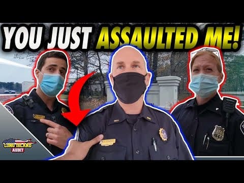 Sgt. Goes HANDS ON Fast! Threatens To ARREST Journalist For Exercising His Rights! (Update) thumbnail