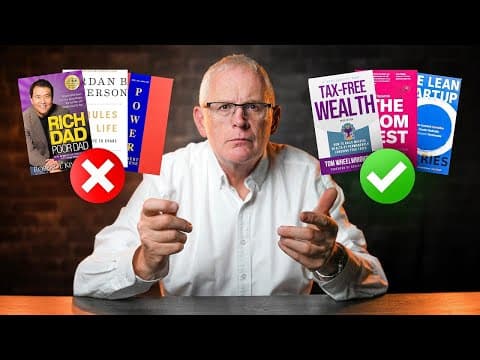 What to learn from 40 business books to get rich thumbnail