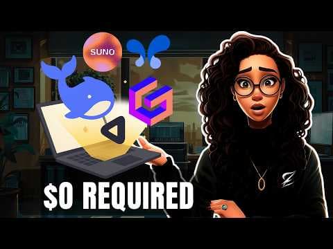 Easy Side Hustles to Start With Only FREE AI Tools thumbnail