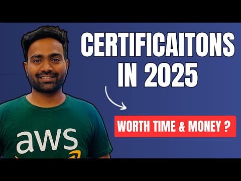 Reality of DevOps and Cloud Certifications in 2025 thumbnail