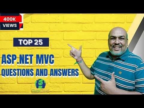 ASP.NET MVC Interview Questions with Answers | ASP.NET Interview Questions thumbnail