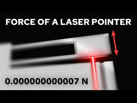 How To Measure The Tiniest Forces In The Universe thumbnail