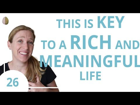 Fight Depression and Anxiety With Your Core Values 26/30 How to Process Emotions thumbnail
