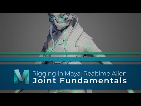 #RiggingInMaya | Part 02 | Joint Fundamentals thumbnail