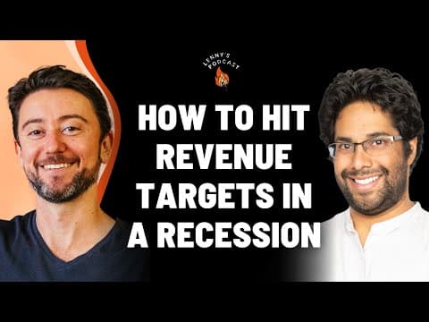How to hit revenue targets in a recession | Sahil Mansuri (Bravado) thumbnail