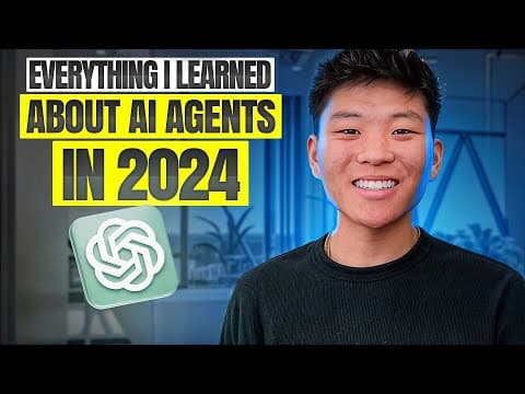 How to Build and Optimize AI Agents in 2024 thumbnail