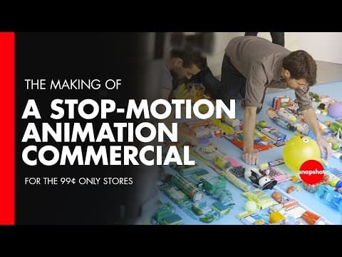 On set: Making a Stop-Motion Animation Commercial thumbnail
