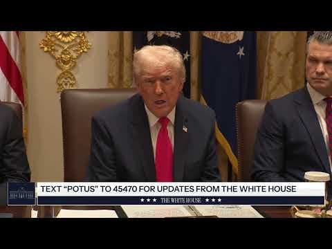 President Trump Hosts a Cabinet Meeting, Dec. 2, 2025 thumbnail
