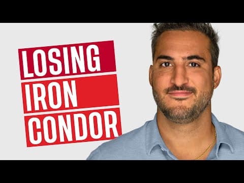 How I Rolled This Iron Condor Out of A Loss | Anatomy of A Trade thumbnail