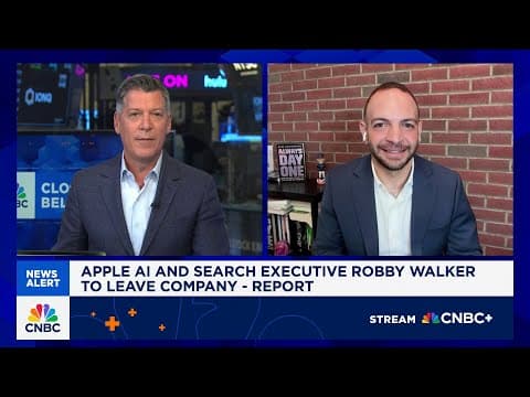 Amazing how many people have left Apple especially in AI divisions, says Big Technology's Kantrowitz thumbnail