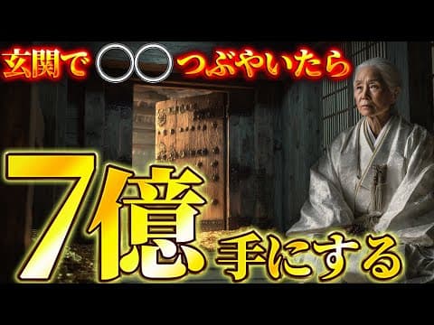 【一度逃すともう二度と表示されません】玄関で〇〇と唱えるだけで...巨億の宝くじが高額当選　今すぐ7億を引き出す秘密を知ってください【引き寄せの法則】 thumbnail