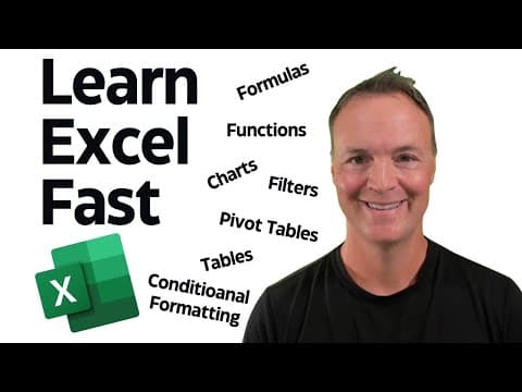 Get Ahead FAST! Excel Express Tutorial for BEGINNERS! thumbnail