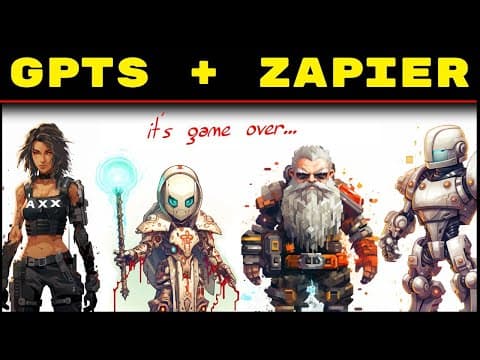 How to Use Zapier with GPTs for No-Code Automation thumbnail