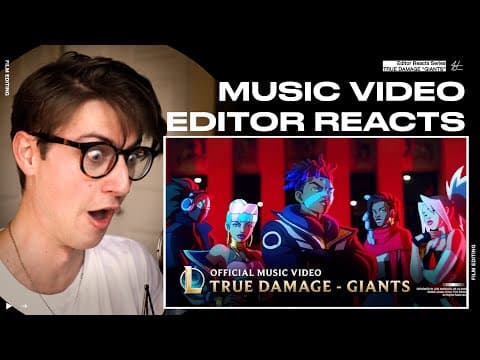 Video Editor Reacts to True Damage - GIANTS (ft. Becky G, Keke Palmer, SOYEON, DUCKWRTH, Thutmose) thumbnail