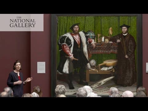 Holbein's extraordinary 'Ambassadors' | National Gallery thumbnail