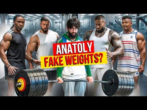 Anatoly Use FAKE WEIGHTS in gym PRANK... | ANATOLY pretended to be a Beginner #10 thumbnail