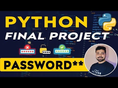 Final Python Project - Password Strength Checker Tool | Python Tutorial in Hindi thumbnail