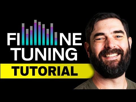 How To Fine-Tune A Large Language Model (Step-By-Step) thumbnail