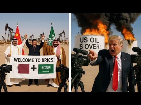 US Lost Saudi Oil: Qatar & Saudis Join BRICS and Switch to Yuan thumbnail