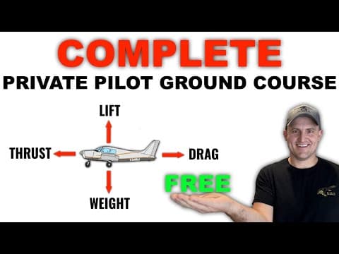 YouTube's ONLY Complete Private Pilot Ground Course (Lesson 1) thumbnail