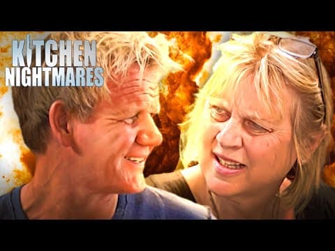 the drama is dramaing in this one | Kitchen Nightmares thumbnail