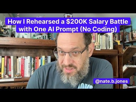 How to Rehearse Salary Negotiations with AI thumbnail