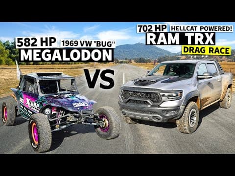 $100K Ram TRX drag races Blake Wilkey’s 650hp Race Buggy thumbnail