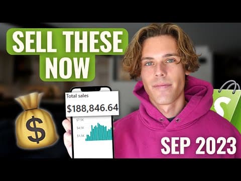 Top 10 Winning Shopify Dropshipping Products For September 2023 [$100K+ Potential] 🌟 thumbnail
