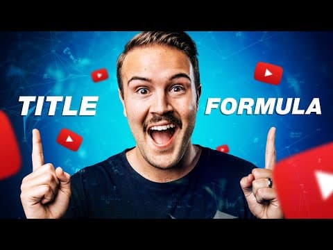 How to Write a Perfect YouTube Title That GETS CLICKS!!! thumbnail