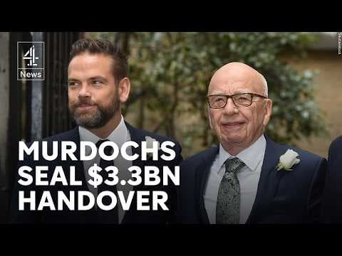 Bitter Murdoch family feud ends as eldest inherits empire and siblings share billions thumbnail