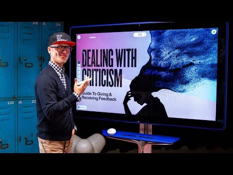 Dealing With Negative Feedback – Whiteboard Session thumbnail