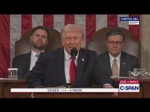 President Trump 2026 State of the Union Address & Democratic Response thumbnail