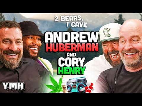 2 Bears, 2 Great Minds w/ Andrew Huberman & Cory Henry | 2 Bears, 1 Cave Ep. 203 thumbnail