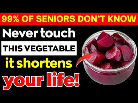 Over 60? 4 WORST Vegetables You Should NEVER Touch and 4 You MUST Eat Daily | Senior Health thumbnail
